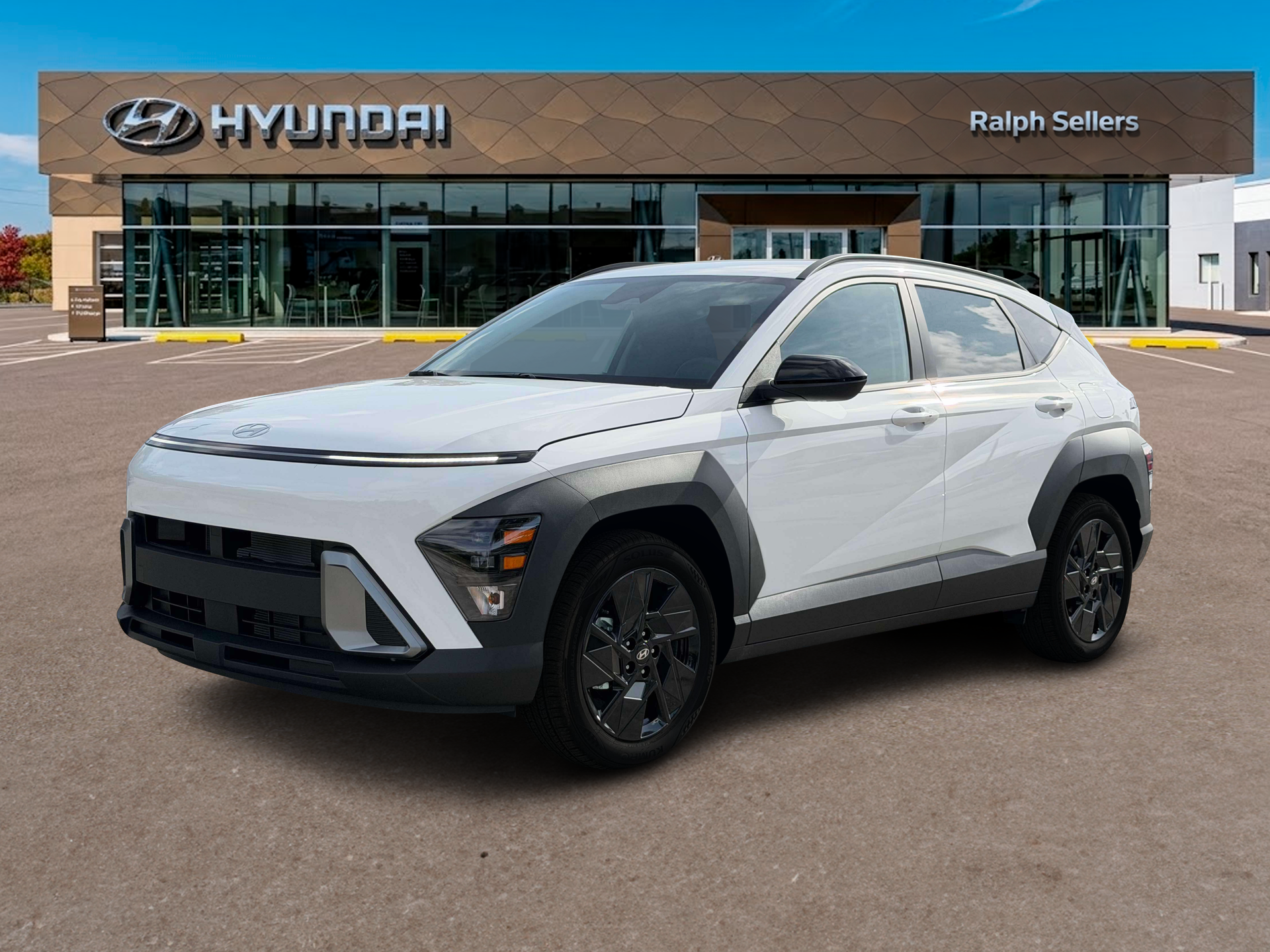 Atlas White 2027 Hyundai Kona SUV / Crossover Front-Wheel Drive Continuously Variable Transmission