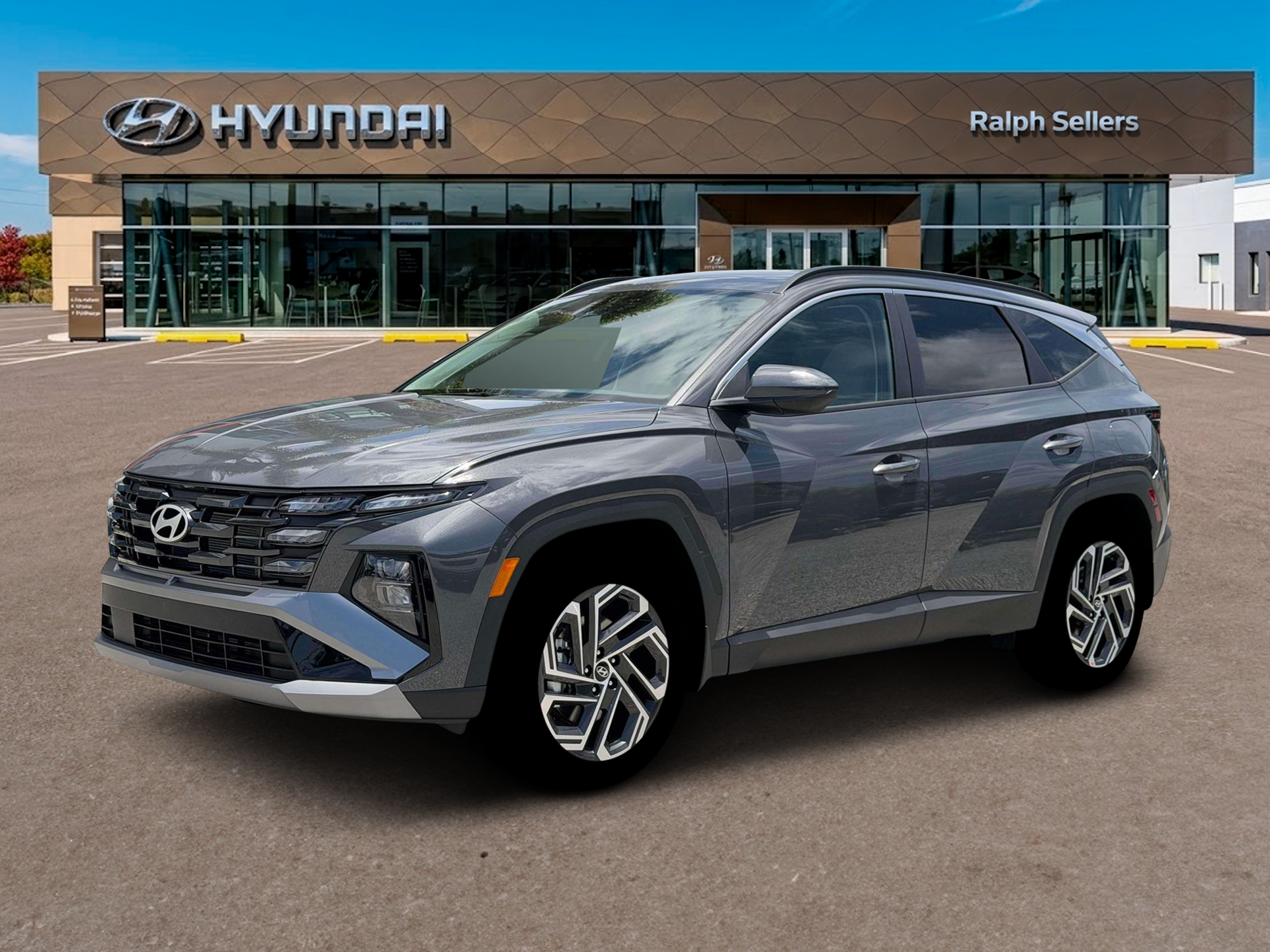 Ecotronic Gray 2026 Hyundai Tucson SUV / Crossover Front-Wheel Drive 8-Speed Automatic