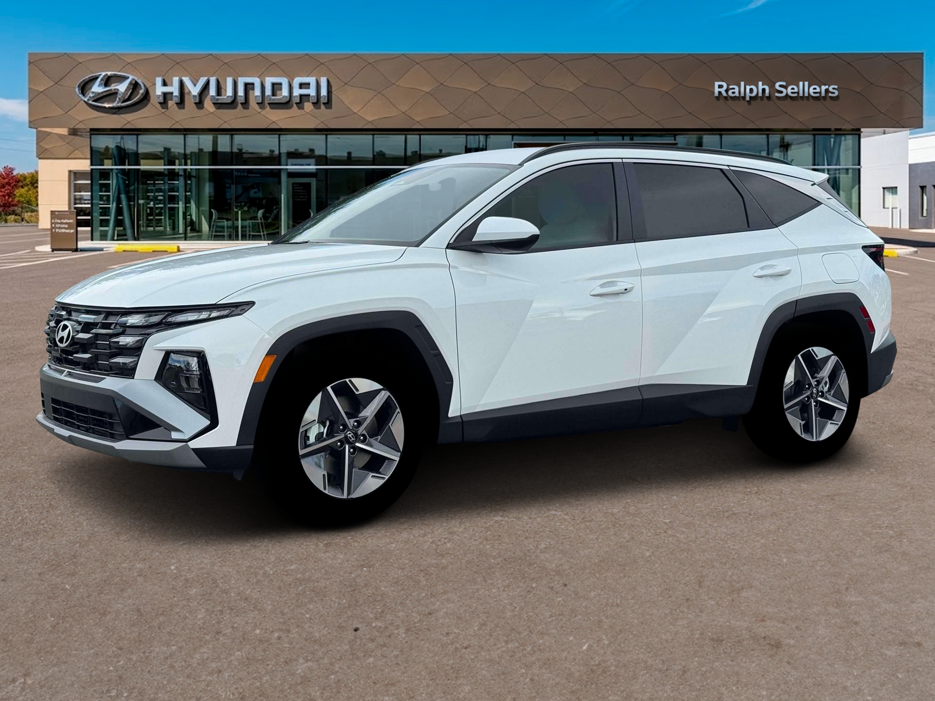 Serenity White Pearl 2026 Hyundai Tucson SUV / Crossover Front-Wheel Drive 8-Speed Automatic
