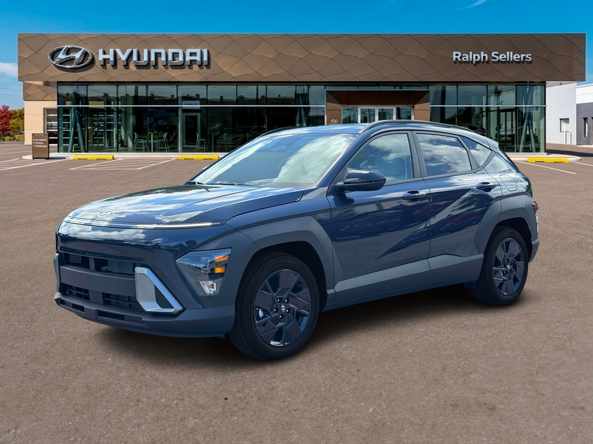 Denim Blue Pearl 2027 Hyundai Kona SUV / Crossover Front-Wheel Drive Continuously Variable Transmission