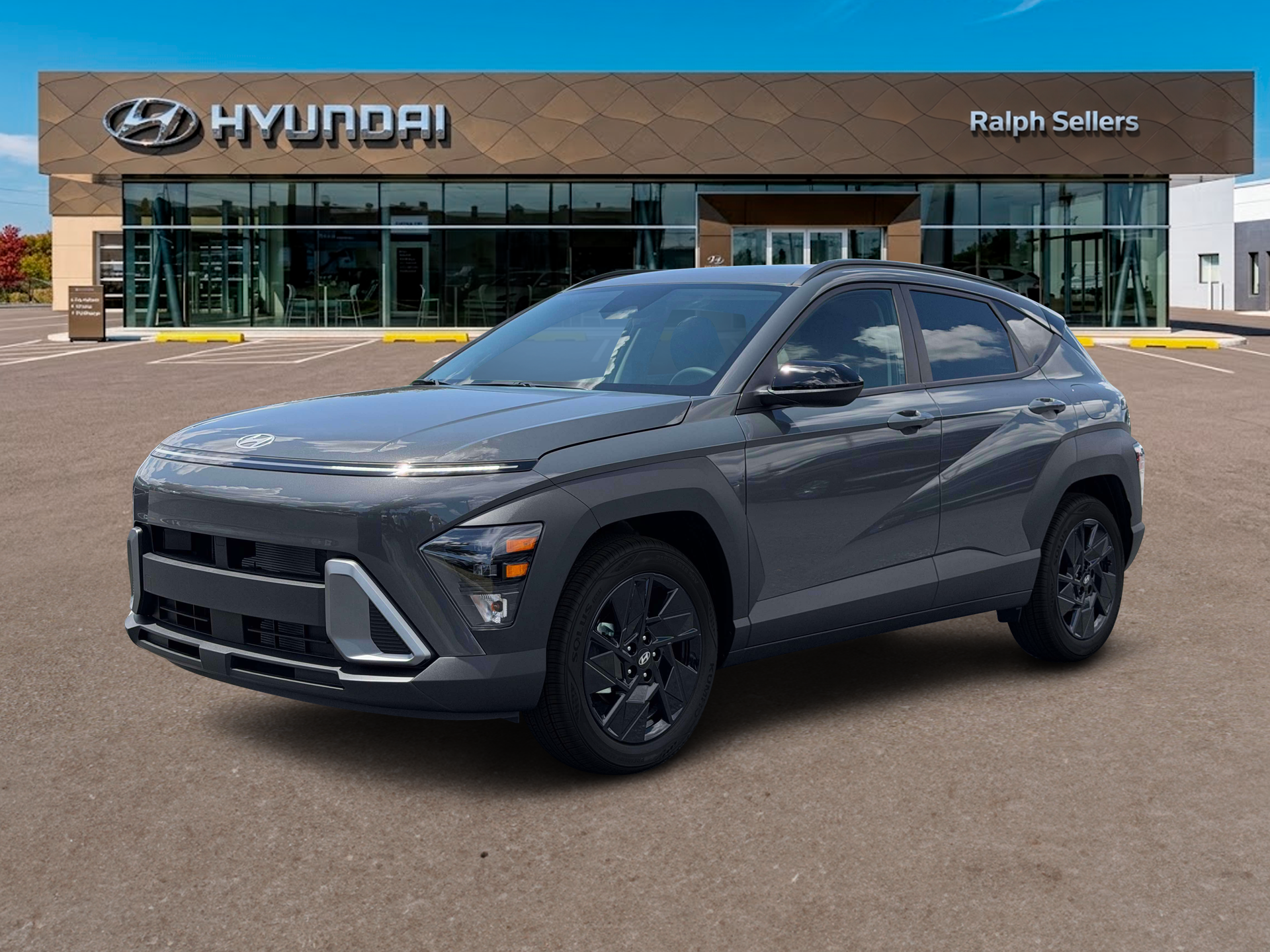 Ecotronic Gray Pearl 2027 Hyundai Kona SUV / Crossover Front-Wheel Drive Continuously Variable Transmission