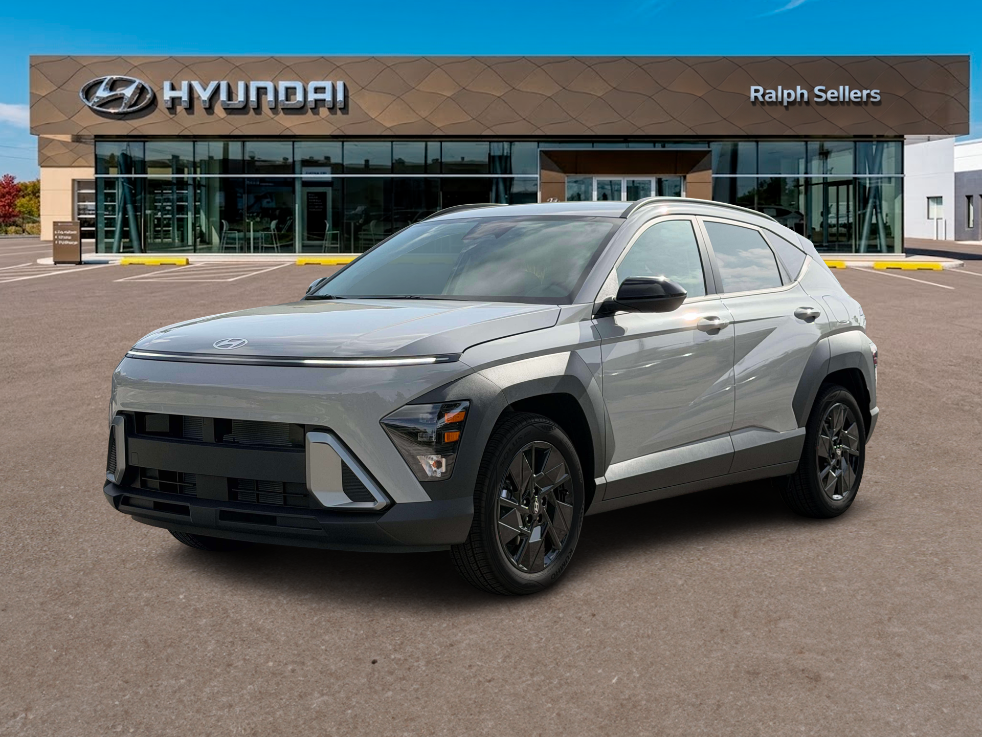 Cyber Gray Metallic 2027 Hyundai Kona SUV / Crossover Front-Wheel Drive Continuously Variable Transmission