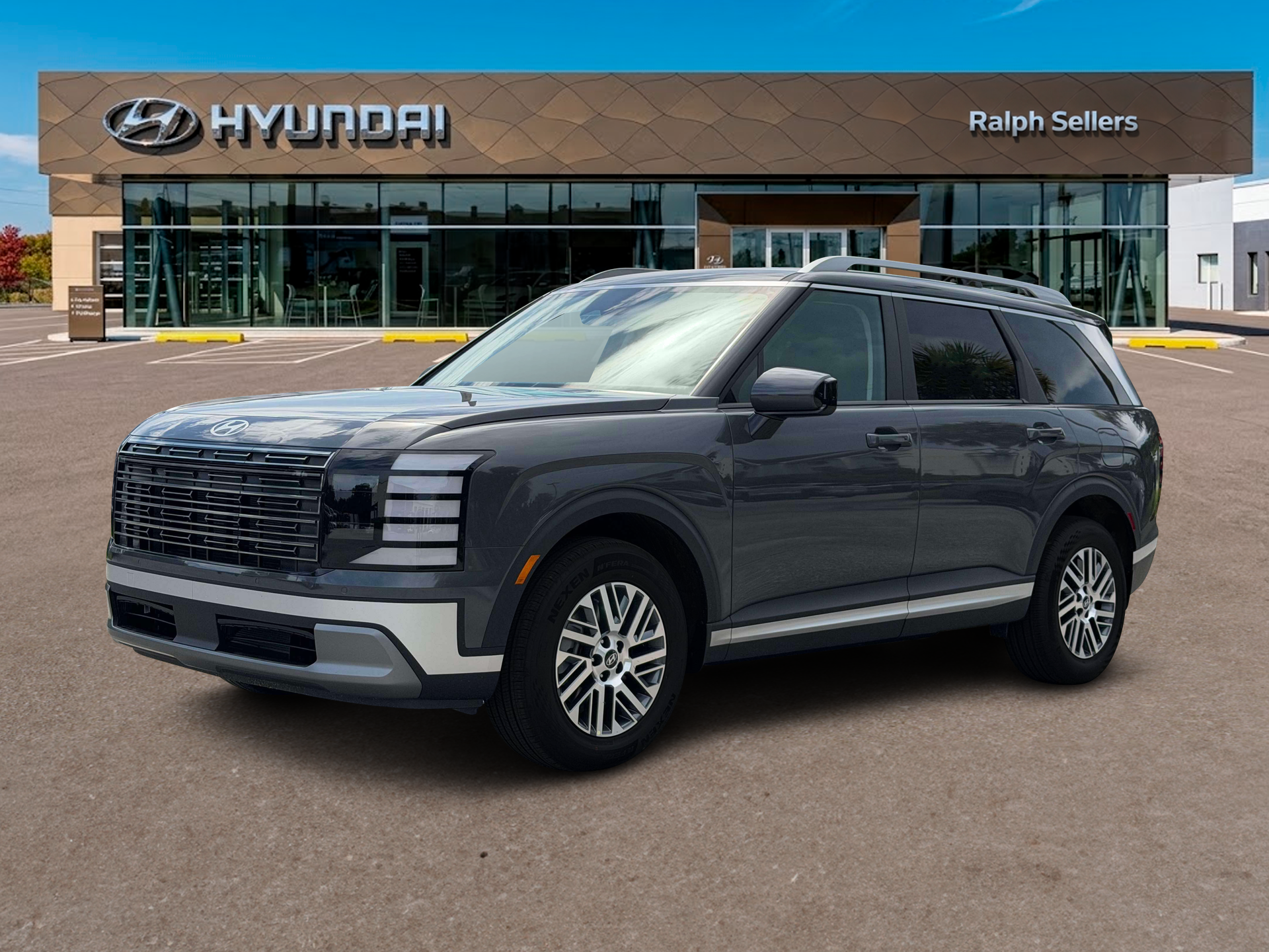 Ecotronic Gray Pearl 2027 Hyundai Palisade SUV / Crossover Front-Wheel Drive 8-Speed Automatic