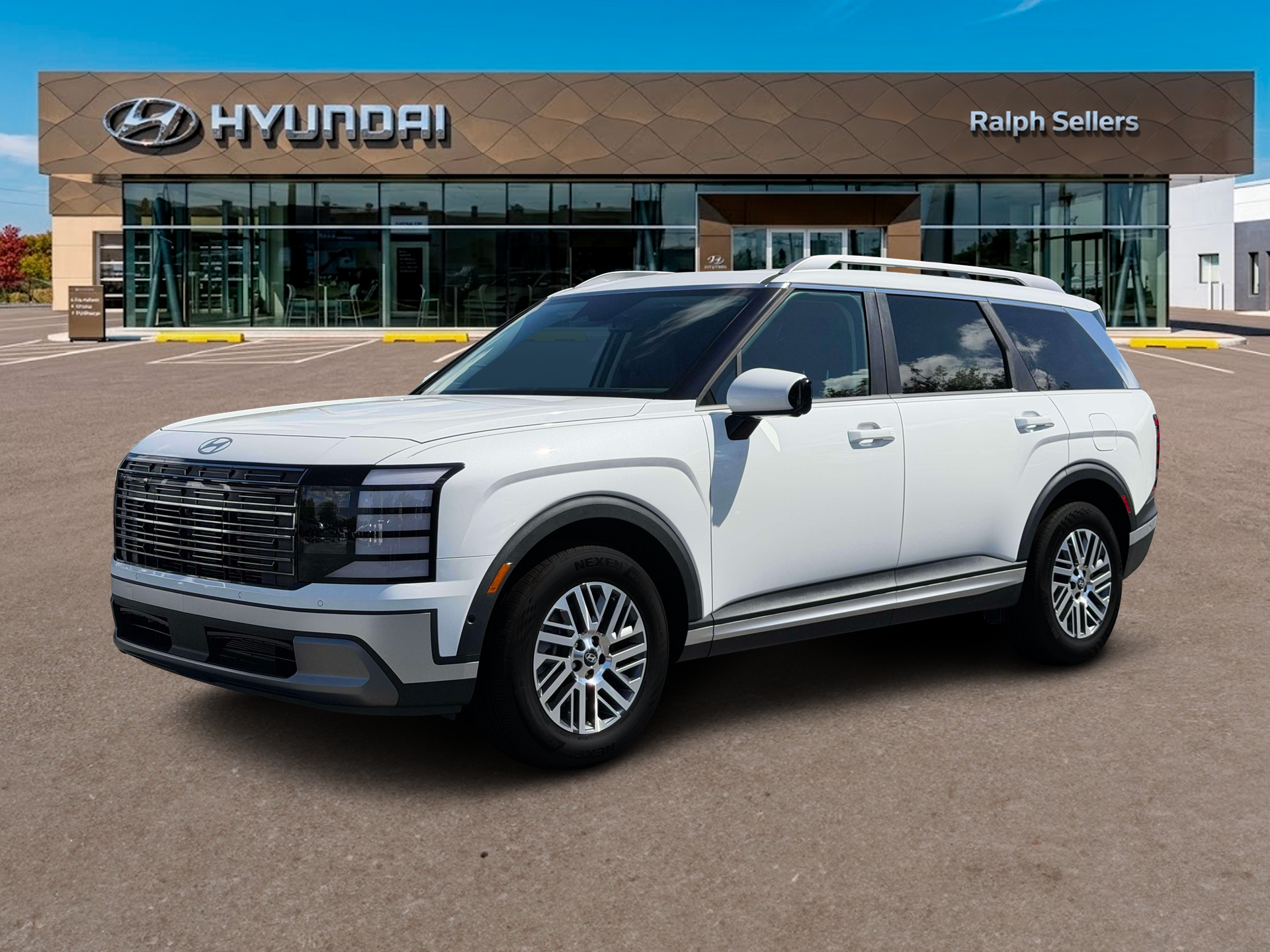 Creamy White Pearl 2027 Hyundai Palisade SUV / Crossover Front-Wheel Drive 8-Speed Automatic