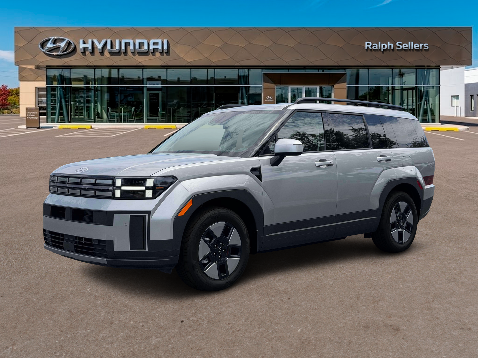 Shimmering Silver 2027 Hyundai Santa Fe Hybrid SUV / Crossover 6-Speed Automatic