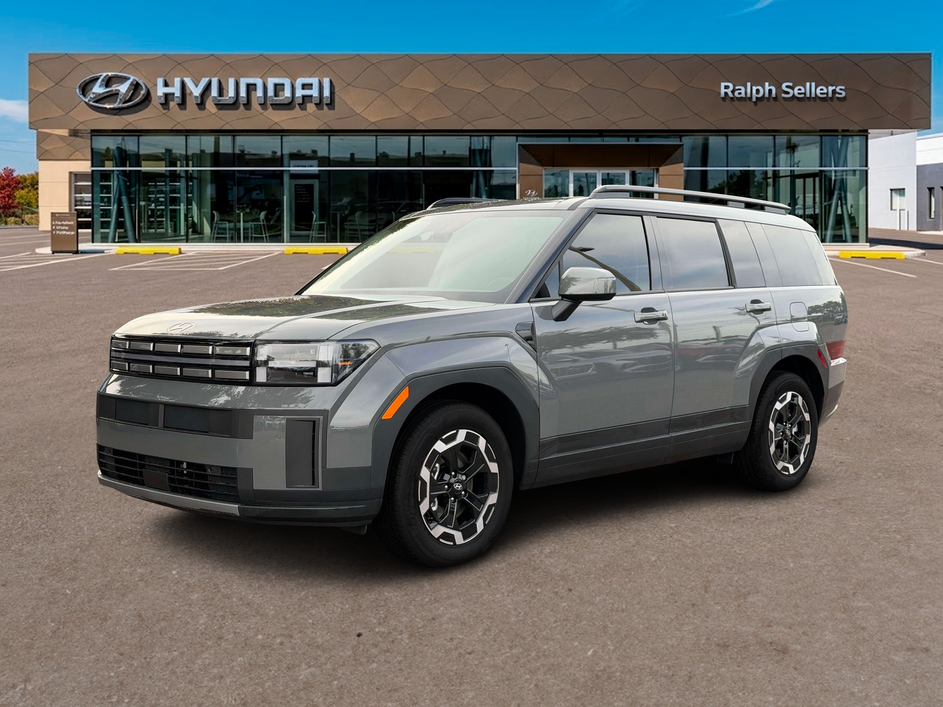 Hampton Gray 2027 Hyundai Santa Fe SUV / Crossover Front-Wheel Drive 8-Speed Automatic