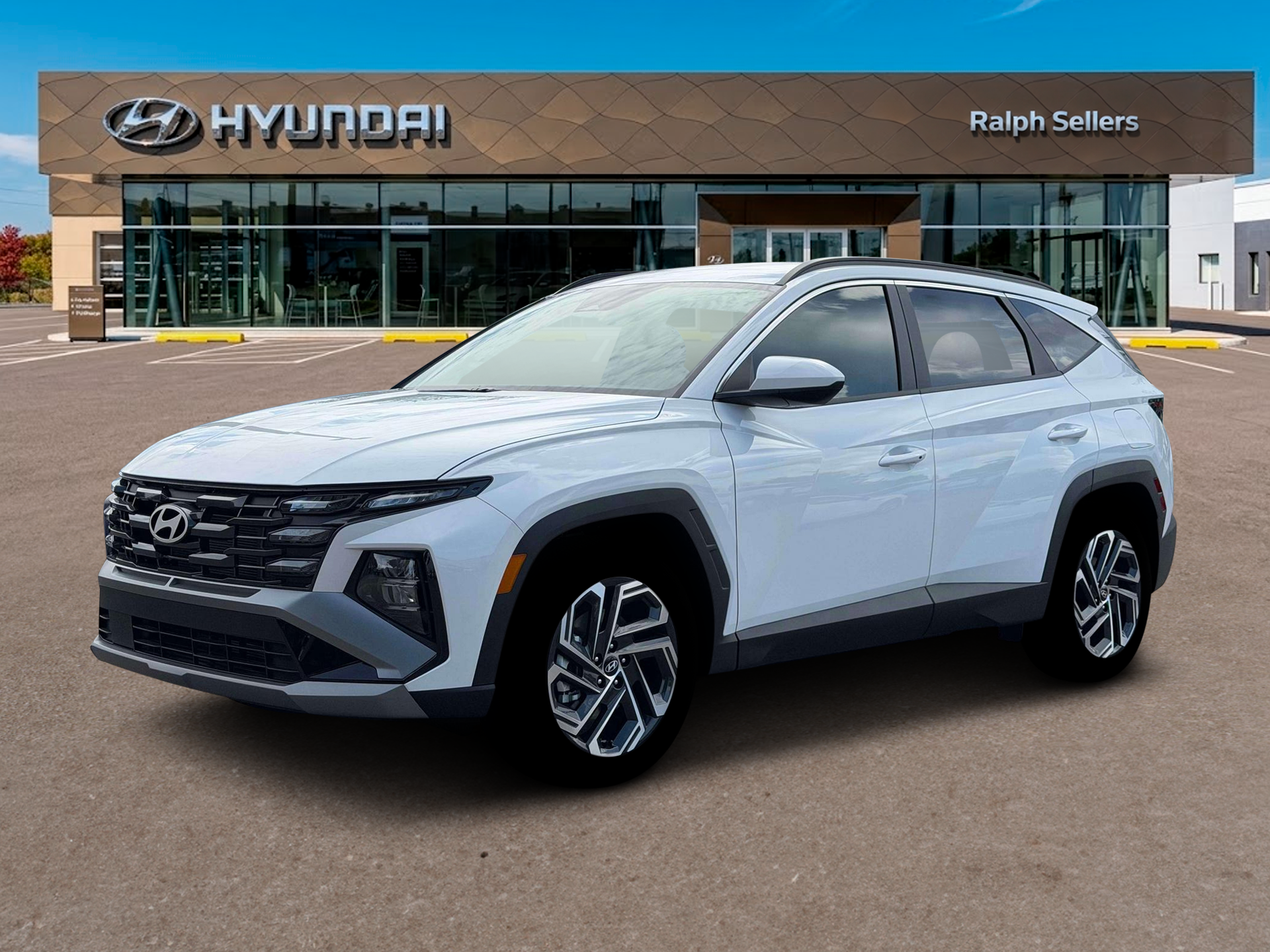 Serenity White Pearl 2026 Hyundai Tucson SUV / Crossover Front-Wheel Drive 8-Speed Automatic