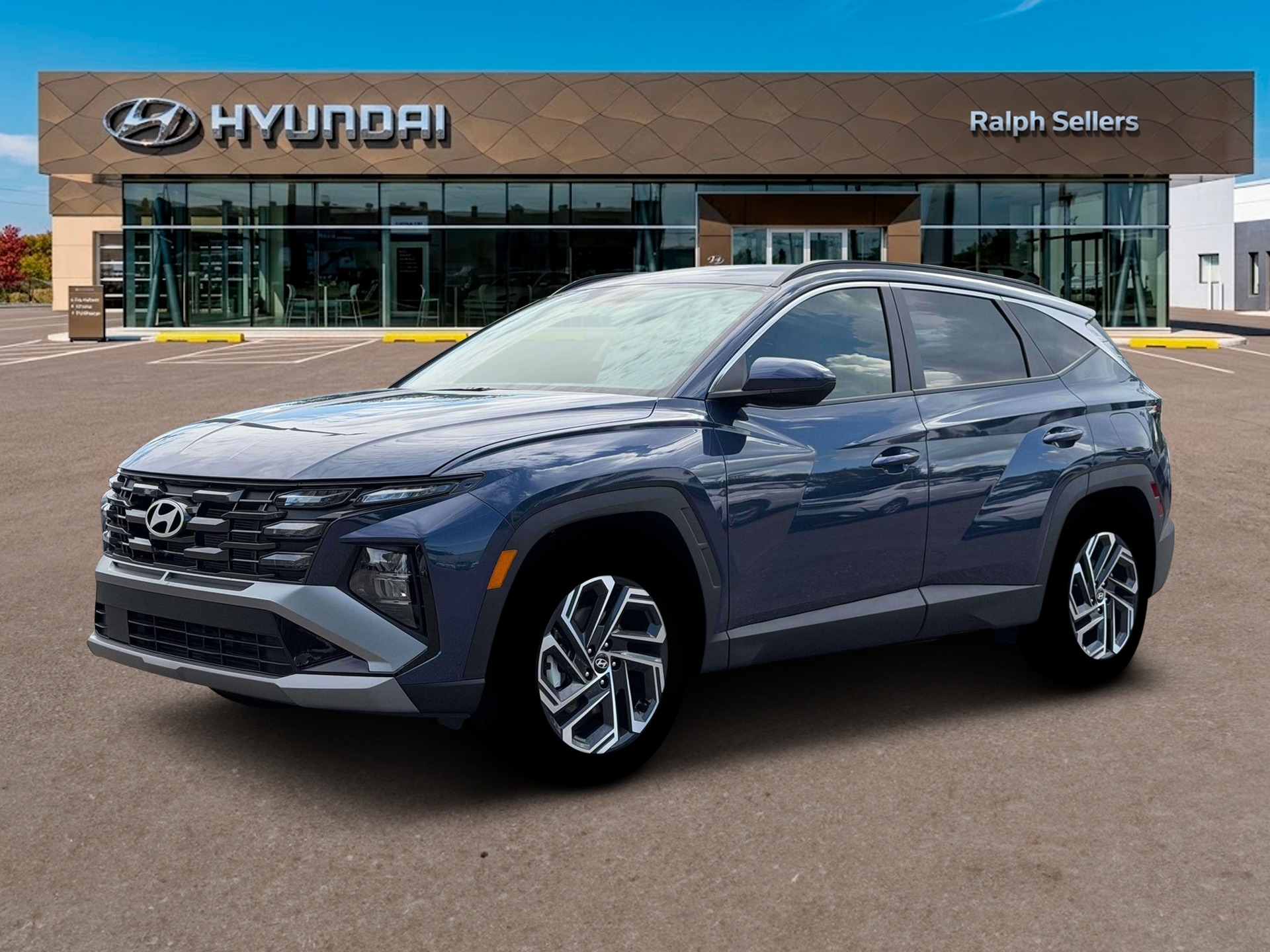 Atlantis Blue 2026 Hyundai Tucson SUV / Crossover Front-Wheel Drive 8-Speed Automatic