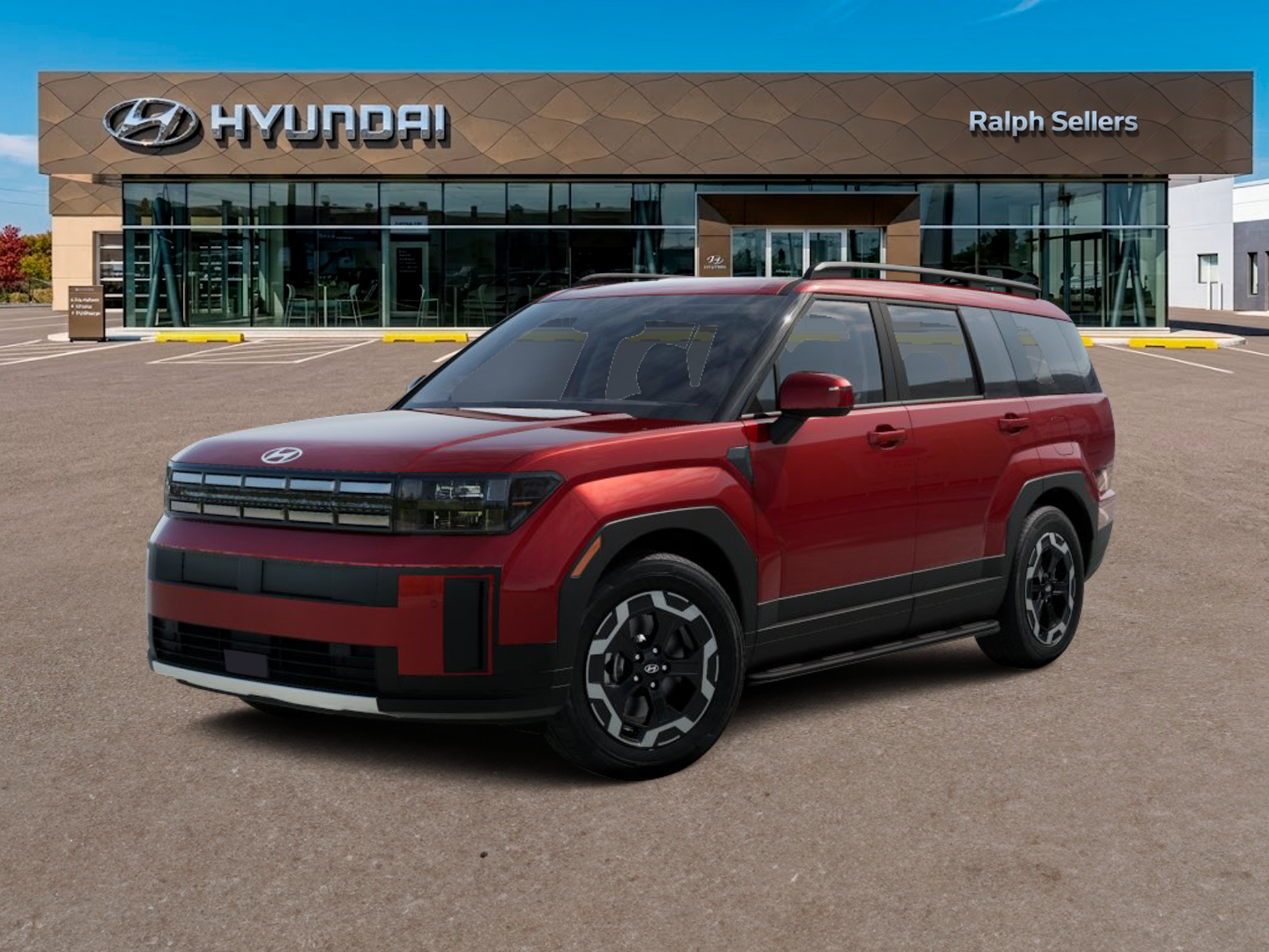 Ultimate Red 2027 Hyundai Santa Fe SUV / Crossover Front-Wheel Drive 8-Speed Automatic