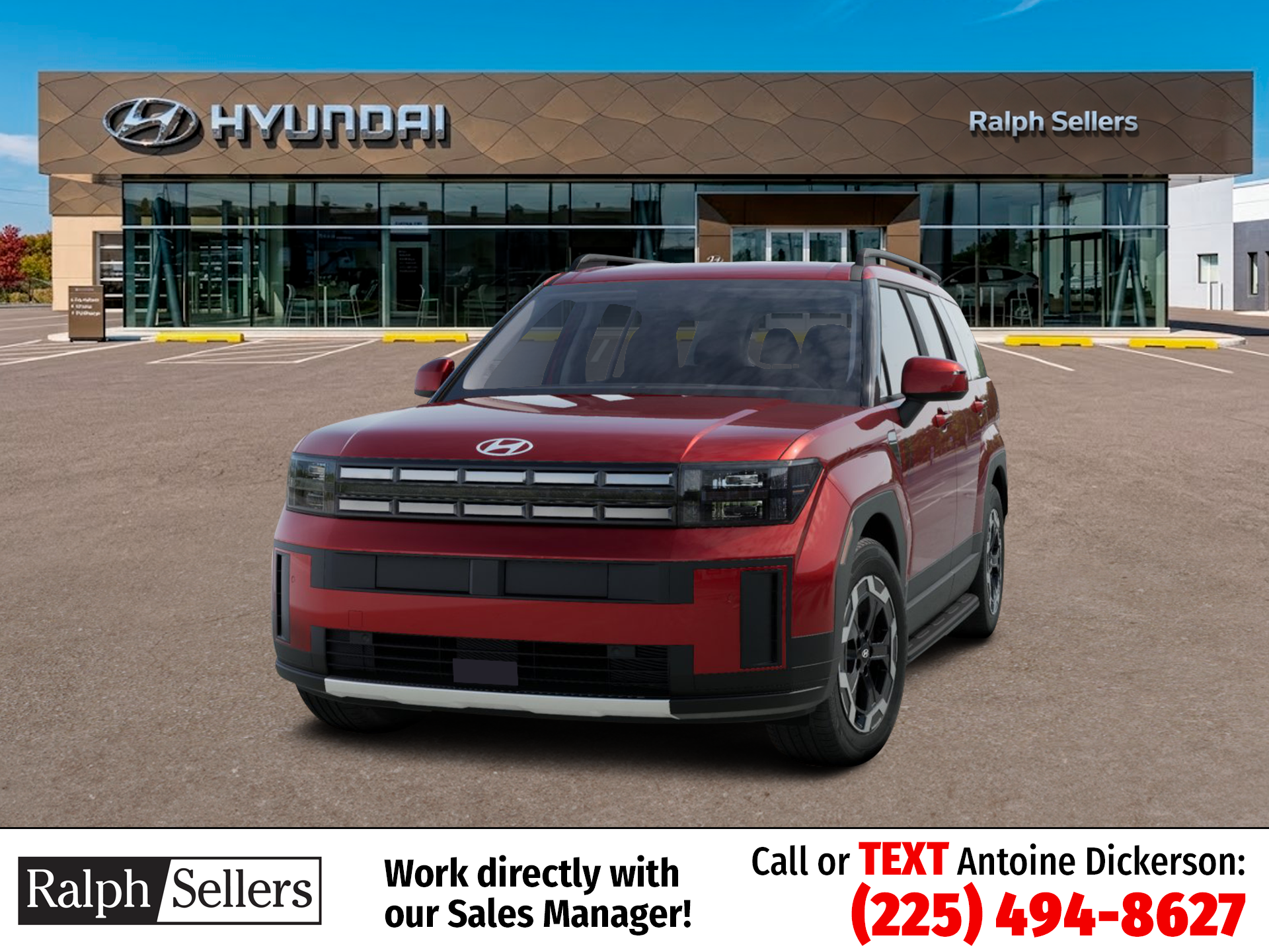 Ultimate Red 2027 Hyundai Santa Fe SUV / Crossover Front-Wheel Drive 8-Speed Automatic