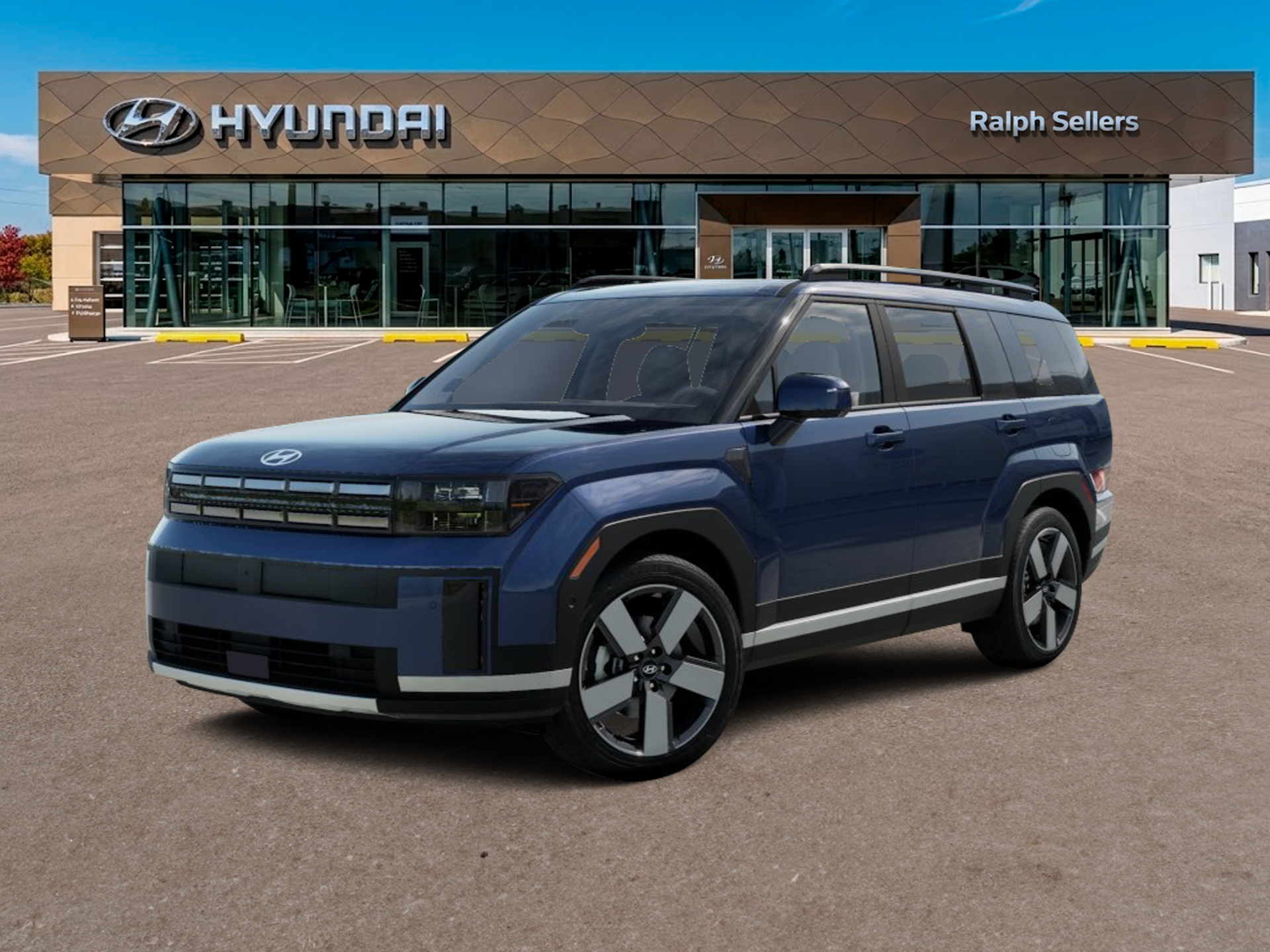 Atlantis Blue 2027 Hyundai Santa Fe Hybrid SUV / Crossover 6-Speed Automatic